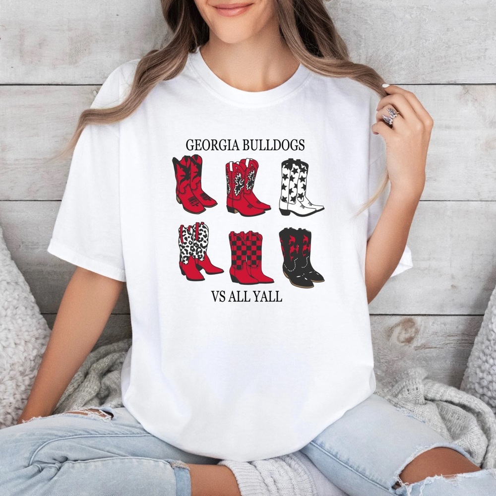Georgia Bulldogs vs All Yall T-Shirt - Picture 3 of 4